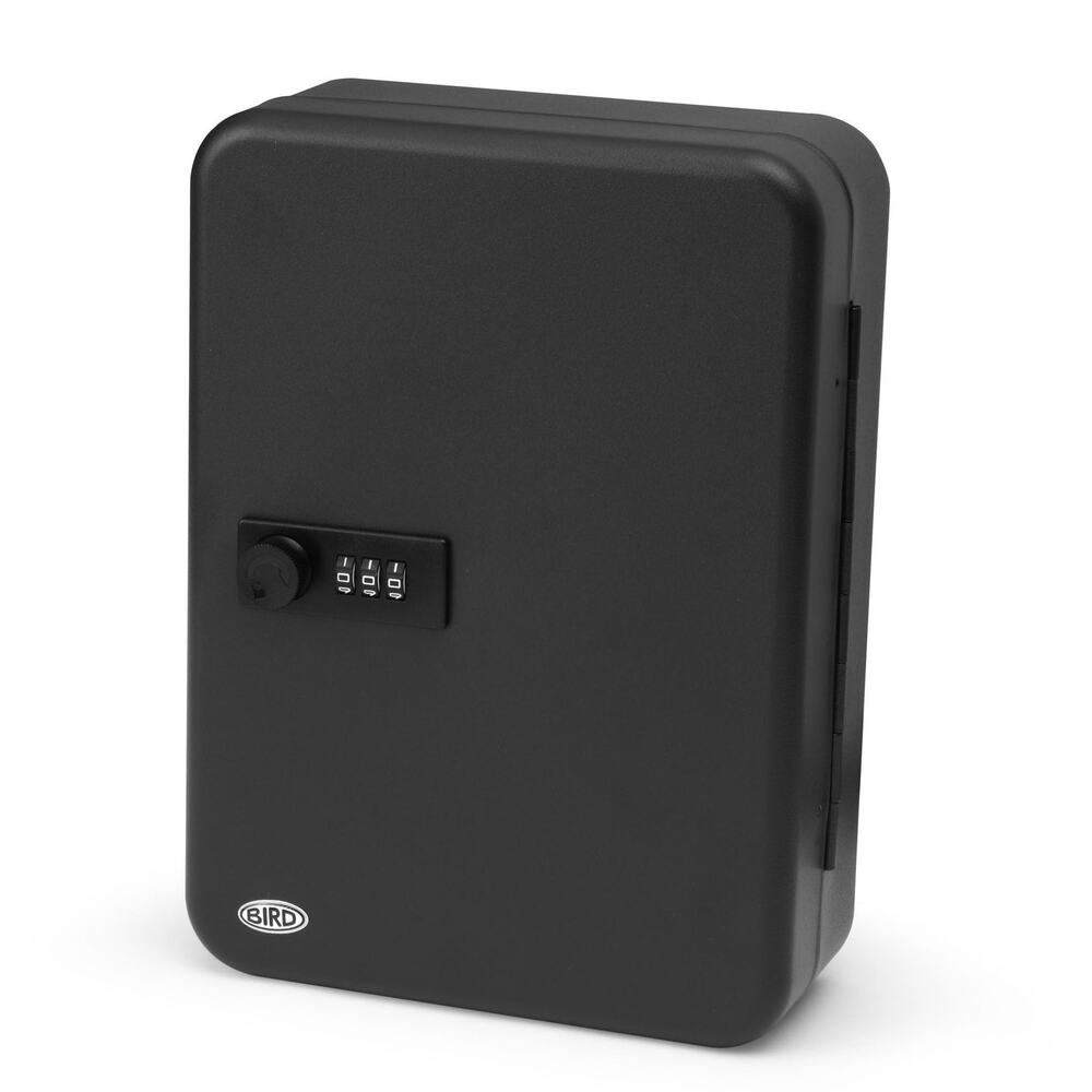 BIRD – Black Combination Key Cabinet – Key Box Wall Mounted – Store 30 keys